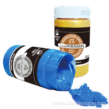 Acrylic paint, 300ml acrylic paint, follow USA ASTM D-4236 and EU EN71-3, 300ml/500ml provide